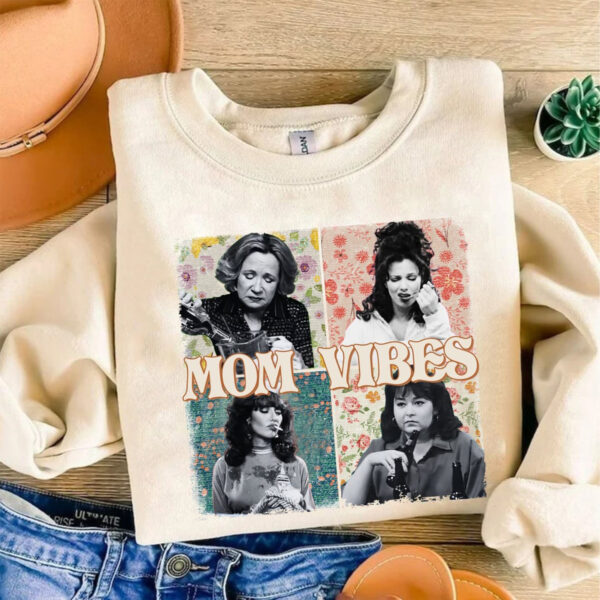 Floral Mom Vibes Shirt 90’s Show Shirt, Lois From Malcolm In The Middle Shirt, Kitty Mom Vibes Shirt, Happy Mother’s Day Shirt