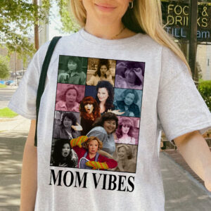 Mom Vibes Shirt 90’s Bootleg Shirt, 90s Sitcom Funny Shirt, Kitty Mom Vibes Shirt, Happy Mother’s Day
