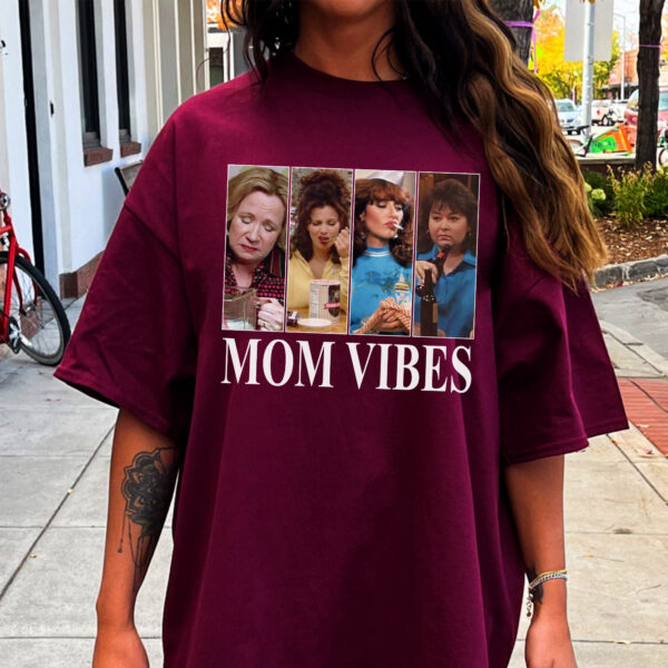 Mom Vibes Shirt 90’s Show Fun Shirt, Kitty Mom Vibes Shirt, Happy Mother’s Day, The Nanny Shirt