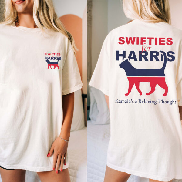 Swifties For Harris Shirt, Democratic Election Shirt, Kamala Harris President 2024