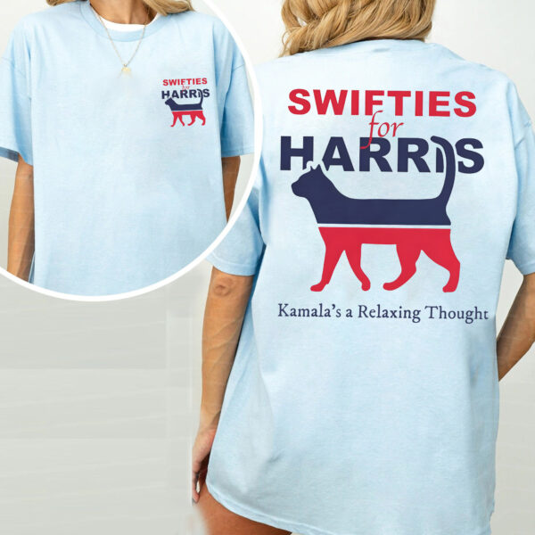 Swifties For Harris Shirt, Democratic Election Shirt, Kamala Harris President 2024