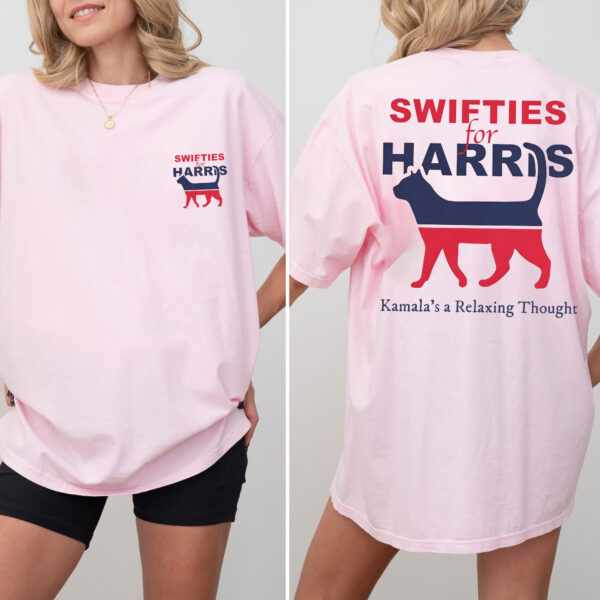 Swifties For Harris Shirt, Democratic Election Shirt, Kamala Harris President 2024