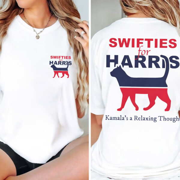 Swifties For Harris Shirt, Democratic Election Shirt, Kamala Harris President 2024