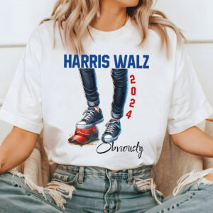 Harris Walz Obviously Shirt, Democratic Election Shirt, Kamala Harris Tim Walz President 2024 Tee