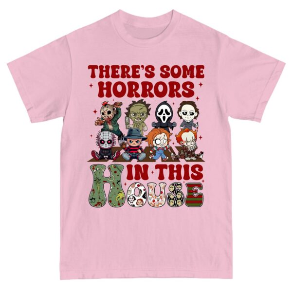 There’s Some Horror In This House Shirt Sweatshirt Hoodie, Funny Halloween Shirt, Halloween Gift, Scary Movie Shirt