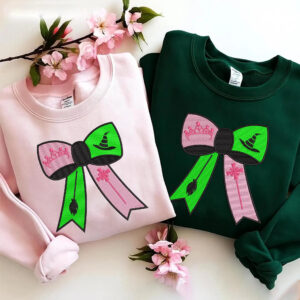 Embroidered For Good Wicked Sweatshirt, Aesthetic Changed For Good Sweatshirt, Wizard Of Oz Tee, Changed For Good, Wicked Defy Gravity Shirt