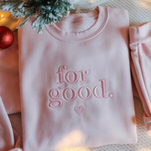 Embroidered For Good Shiz University Sweatshirt, Changed For Good Wicked Embroidery Sweater, Wizard Musical Sweater, Defy Gravity Embroidered Gifts (Copy)