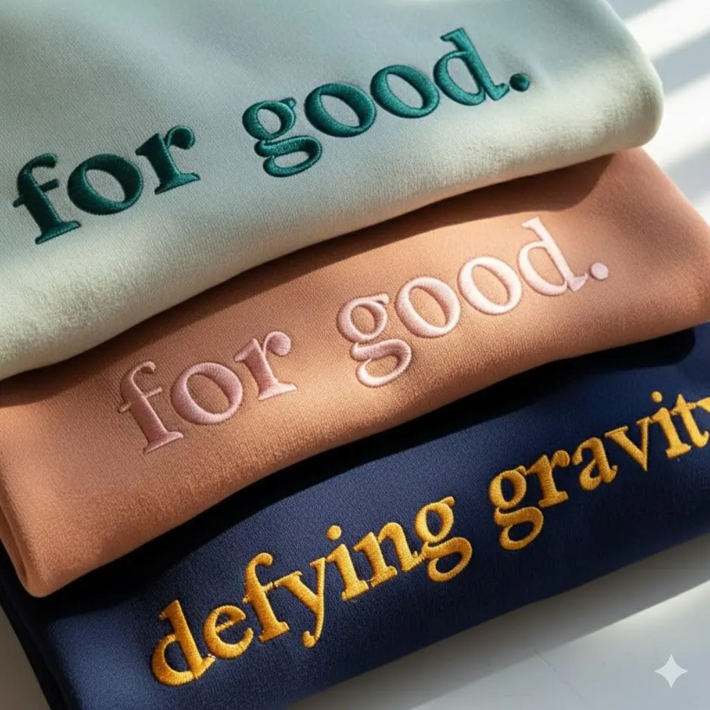 Embroidered For Good Wicked Sweatshirt, Aesthetic Changed For Good Sweatshirt, Wizard Of Oz Tee, Changed For Good, Defy Gravity Gift Embroidered For Good Wicked Sweatshirt, Aesthetic Changed For Good Sweatshirt, Wizard Of Oz Tee, Changed For Good, Defy Gravity Gift