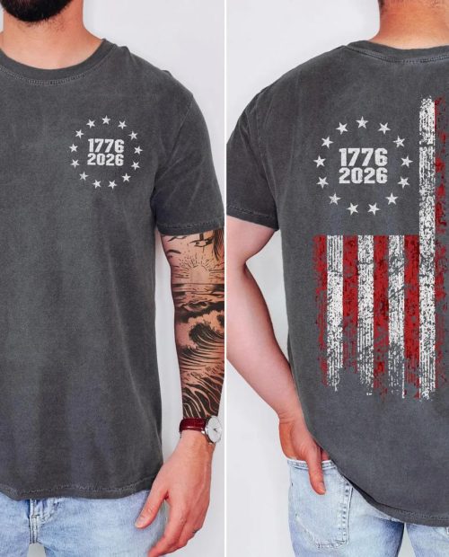 Usa 250 Flag Shirt
