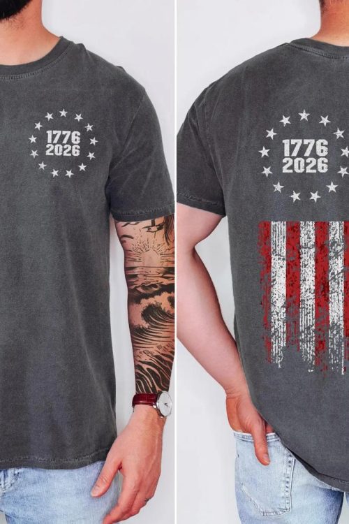 Usa 250 Flag Shirt