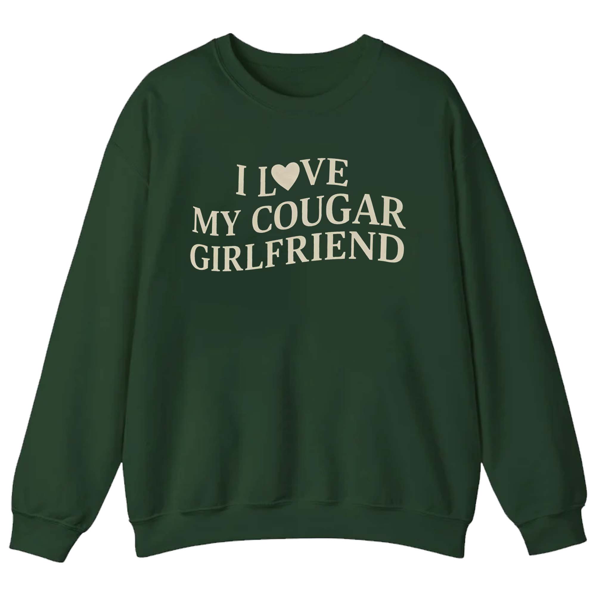 I Love My Cougar Girlfriend T Shirt I Love My Cougar Girlfriend T Shirt