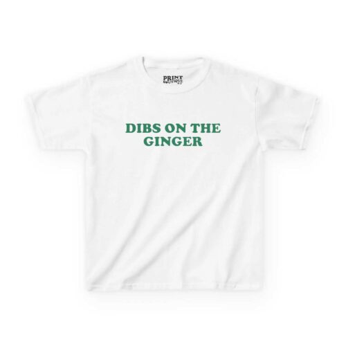 Dibs On The Ginger Baby Tee, Funny Redhead Shirt
