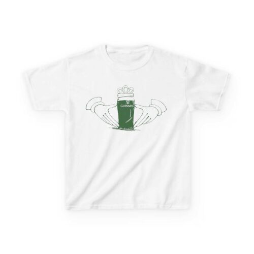 St Patricks Day Claddagh Baby Tee, y2k baby tee