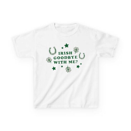 Irish Goodbye Baby Tee, Funny St Patricks Day Baby Tee