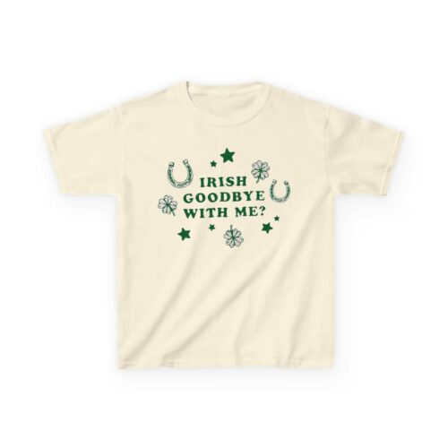 Irish Goodbye Baby Tee, Funny St Patricks Day Baby Tee