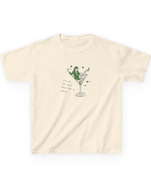 Irish Or Not Buy Me a Baby Tee, Saint Patrick’s Day