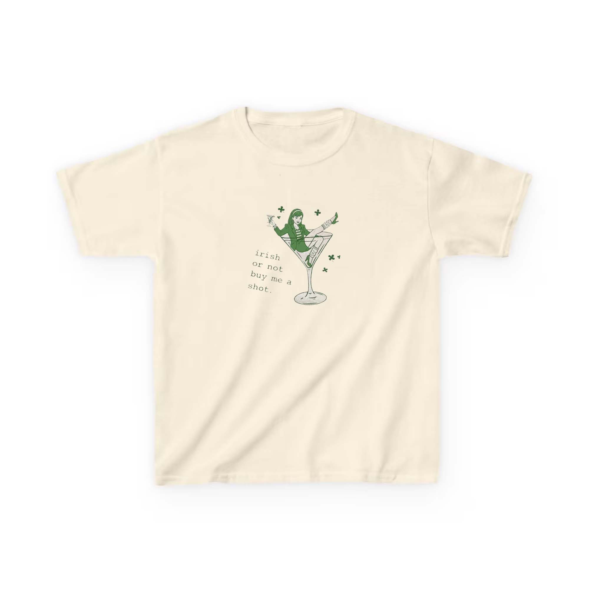 Irish Or Not Buy Me a Baby Tee, Saint Patrick’s Day Irish Or Not Buy Me a Baby Tee, Saint Patrick’s Day