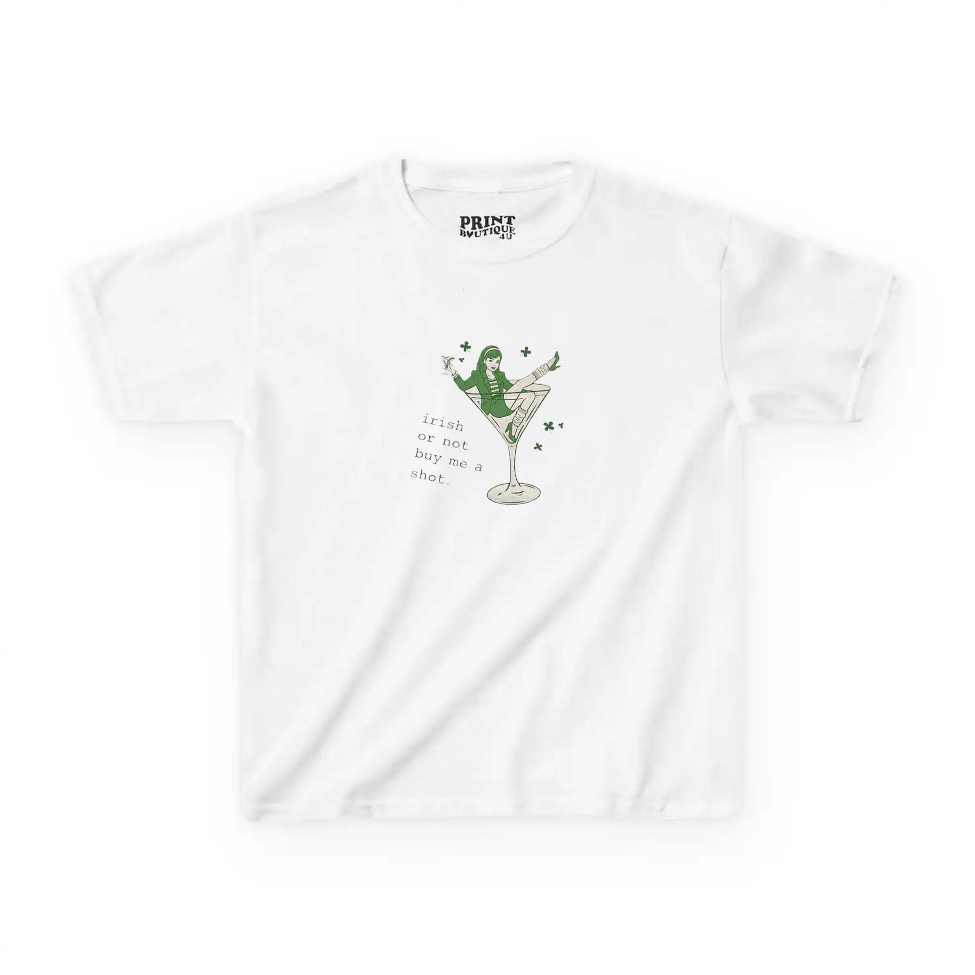 Irish Or Not Buy Me a Baby Tee, Saint Patrick’s Day Irish Or Not Buy Me a Baby Tee, Saint Patrick’s Day