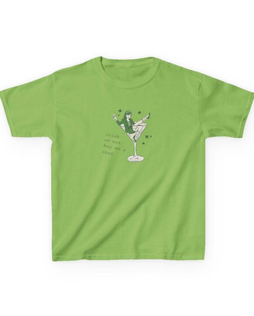 Irish Or Not Buy Me a Baby Tee, Saint Patrick’s Day