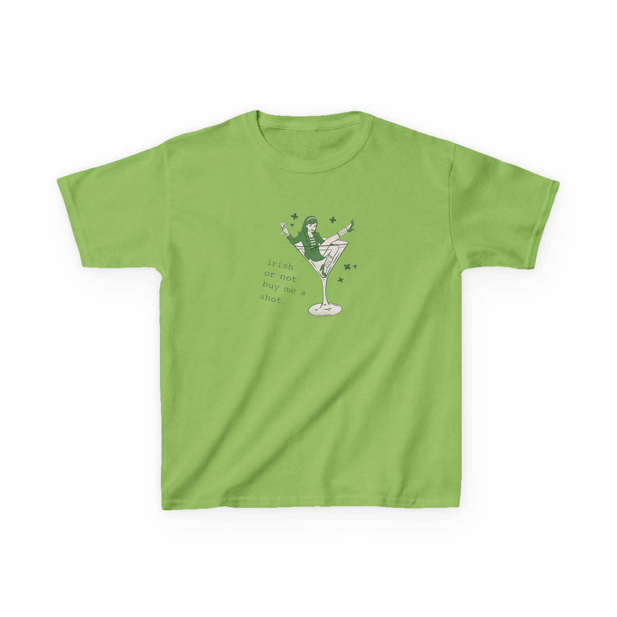 Irish Or Not Buy Me a Baby Tee, Saint Patrick’s Day Irish Or Not Buy Me a Baby Tee, Saint Patrick’s Day
