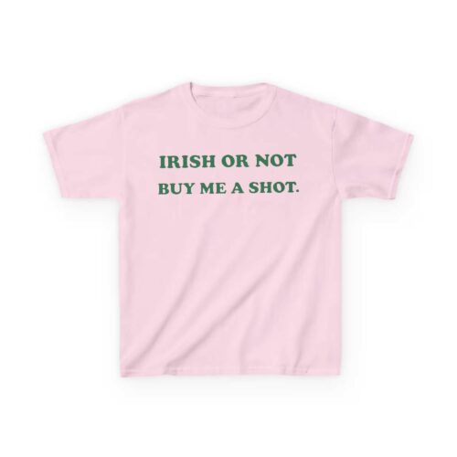 Saint Drinking Patrick’s Day Baby Tee, Irish Drinking Shirt for Girls