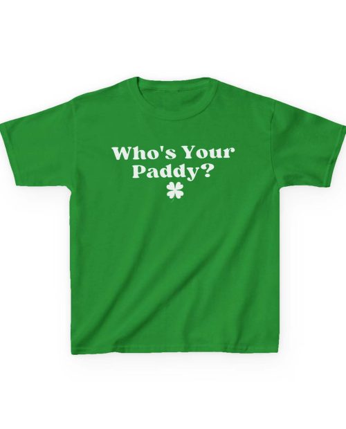 Who’s Your Paddy St Patrick’s Day Baby Tee