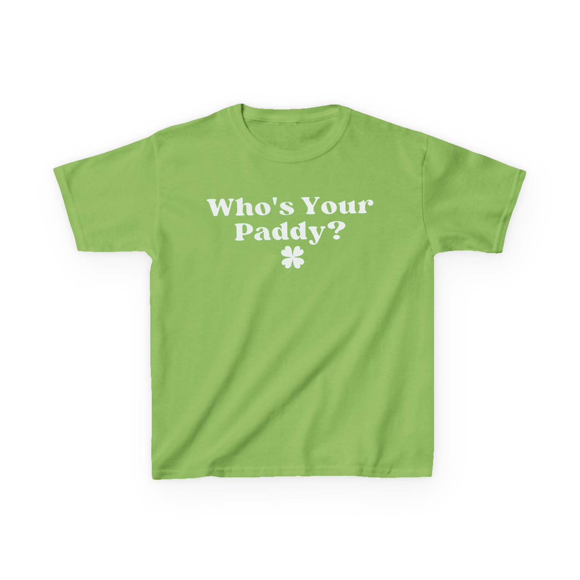 Who’s Your Paddy St Patrick’s Day Baby Tee Who’s Your Paddy St Patrick’s Day Baby Tee