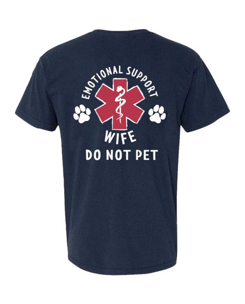 Emotional Support Wife Shirt Funny