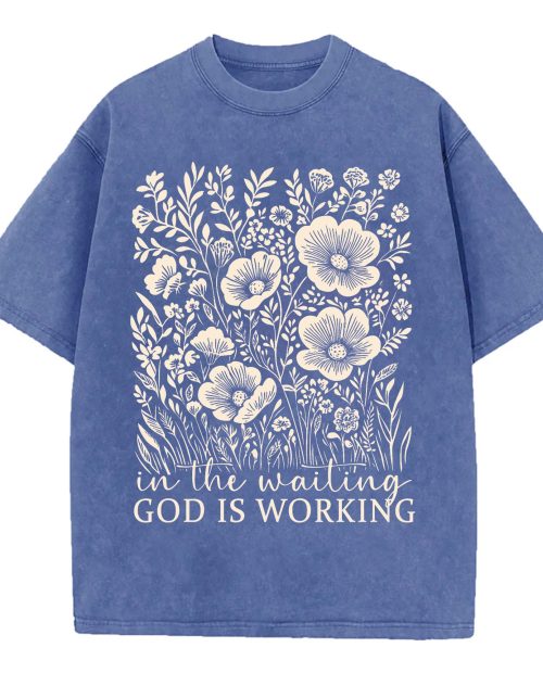 Vintage Floral Christian T-Shirt, Comfort Colors, Bible Verse