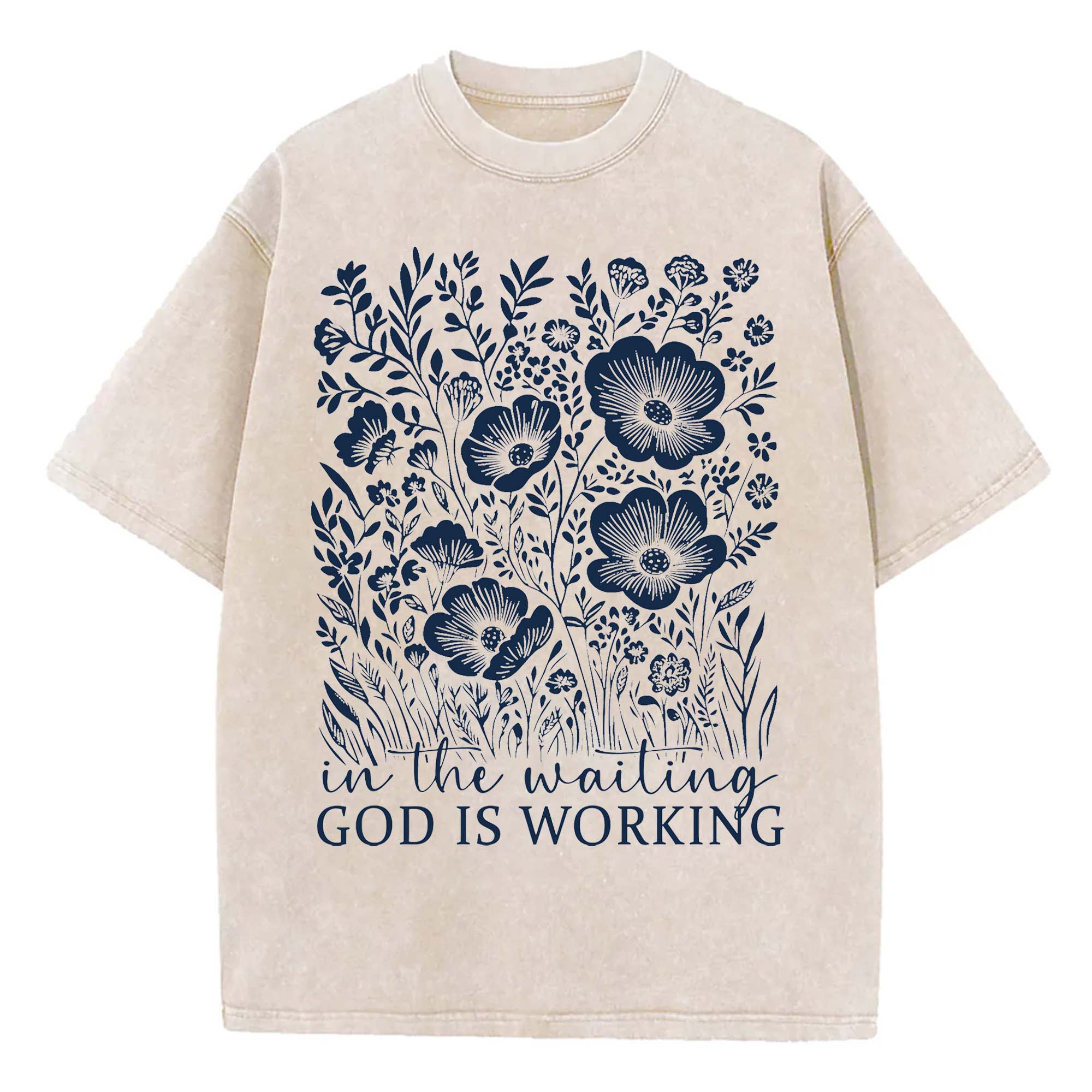 Vintage Floral Christian T-Shirt, Comfort Colors, Bible Verse Vintage Floral Christian T-Shirt, Comfort Colors, Bible Verse
