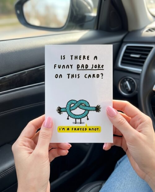 Fathers Day Card, Funny Fathers Day Card Gifts Decorations for Dad from Daughter Son, Happy Father’s Day Cards Gifts Ideas with Envelope