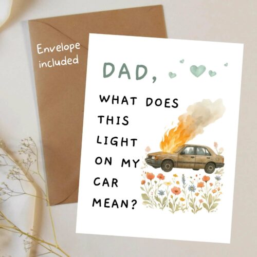 Funny Father’s Day Card Dad Birthday Card Funny Fathers Day Gift Dad Gift Dad Card Dad Jokes Fathers Day Gift from Daughter Fathers Day Gift