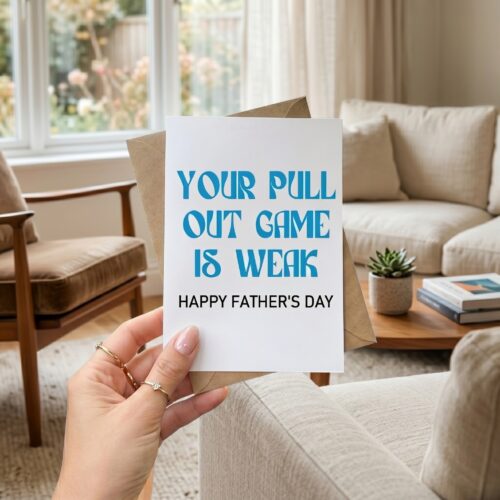 Yorur Pull Out Game Is Weak Giftcard