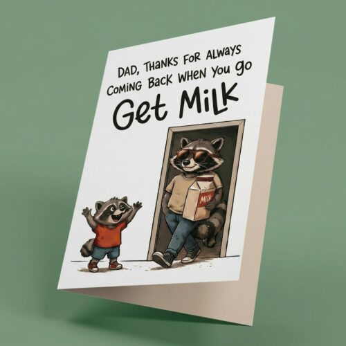 Always Coming Back Funny Father’s Day Card, Best Dad Ever Card, Funny Dad Greeting Card