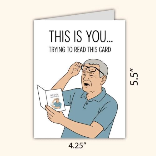 FatherDay Card, Funny Dad Birthday Card