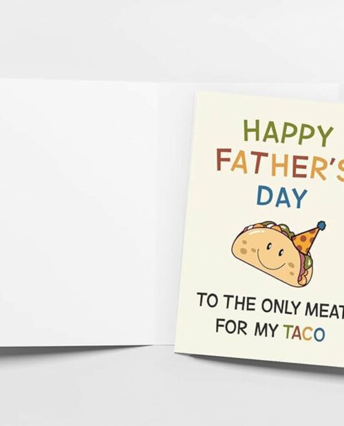 WowBefun Funny Fathers Day Card, Gifts from Father’s Day, Father’s Day Decorations, Happy Fathers Day Card